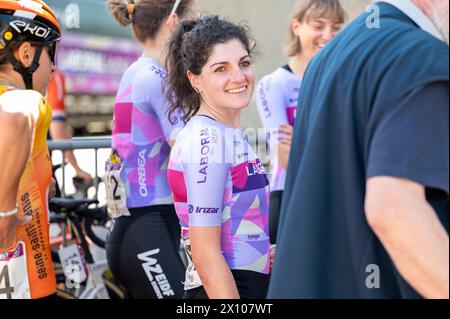Chambery, Frankreich. April 2024. Debora Silvestri während des Grand Prix 2024 der Chambery Women's Elite French Cup am 14. April 2024 in Chambery, Frankreich - Foto Florian Frison/DPPI Credit: DPPI Media/Alamy Live News Stockfoto