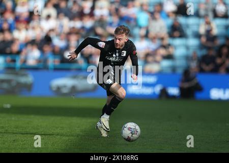 Barrow's Elliot Newby während des Spiels der Sky Bet League 2 zwischen Gillingham und Barrow im MEMS Priestfield Stadium, Gillingham am Samstag, den 13. April 2024. (Foto: Mark Fletcher | MI News) Credit: MI News & Sport /Alamy Live News Stockfoto