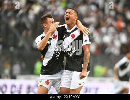 Rio de Janeiro-Brasilien, 14. März 2024 brasilianische Fußballmeisterschaft, Vasco da Gama und Grêmio im Stadion São Januário Credit: Andre Paes/Alamy Live News Stockfoto