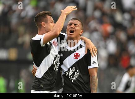 Rio de Janeiro-Brasilien, 14. März 2024 brasilianische Fußballmeisterschaft, Vasco da Gama und Grêmio im Stadion São Januário Credit: Andre Paes/Alamy Live News Stockfoto
