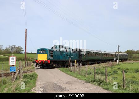 KENT & EAST SUSSEX EISENBAHN DIESEL GALA Stockfoto