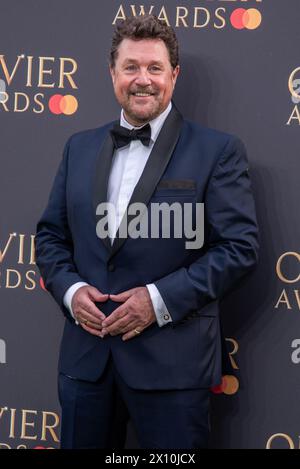 London, Großbritannien. April 2024. Michael Ball nimmt an den Olivier Awards 2024 in der Royal Albert Hall Teil. Olivier Awards 2024 mit Mastercard in der Royal Albert Hall in London am 14. April 2024 Credit: SOPA Images Limited/Alamy Live News Stockfoto