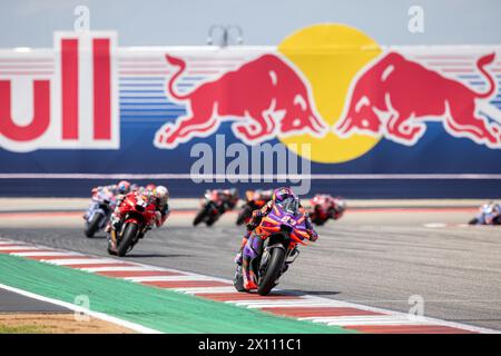 Austin, Usa . April 2024. Der Red Bull Grand Prix of the Americas auf dem Circuit of the Americas in Austin, Texas am 14. April 2024. (Foto: Stephanie Tacy/SIPA USA) Credit: SIPA USA/Alamy Live News Stockfoto