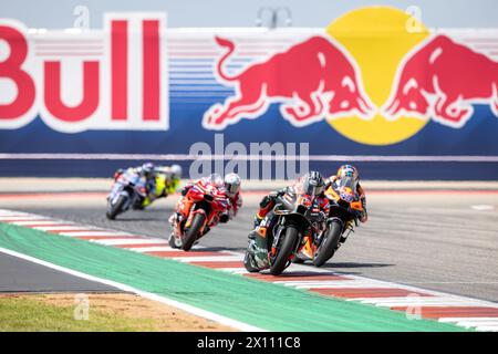 Austin, Usa . April 2024. Der Red Bull Grand Prix of the Americas auf dem Circuit of the Americas in Austin, Texas am 14. April 2024. (Foto: Stephanie Tacy/SIPA USA) Credit: SIPA USA/Alamy Live News Stockfoto