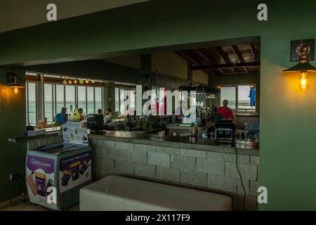 Innenansicht der JADS Bar - Aruba Stockfoto