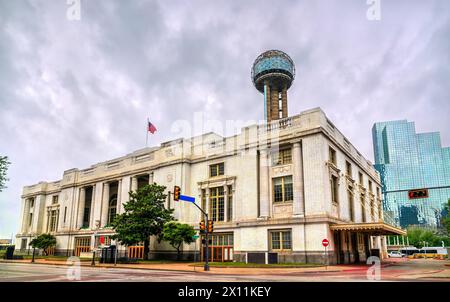 Union Station in Downtown Dallas - Texas, Vereinigte Staaten von Amerika Stockfoto