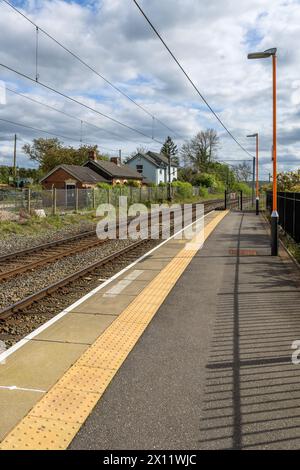 Elektrobahnhof Alvechurch Worcestershire England Großbritannien Stockfoto