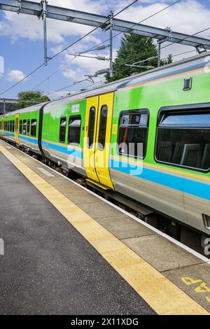 Elektrobahnhof Alvechurch Worcestershire England Großbritannien Stockfoto