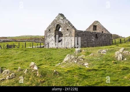 St Ninians Chapel, in der Nähe des Royal Burgh of Whithorn, Dumfries and Galloway, Schottland, Großbritannien Stockfoto