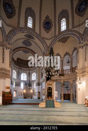 Istanbul, Kücük-Aya-Sofya-Moschee, sog. Kleine Hagia Sophia, (Vorläuferbau von S. Vitale in Ravenna und Dom zu Aachen), Blick in das Oktogon Stockfoto