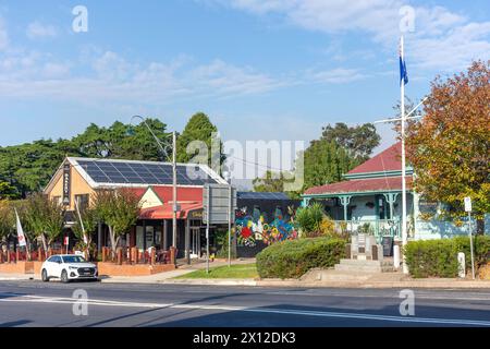 Stadtzentrum, Quondola Street, Pambula, New South Wales, Australien Stockfoto