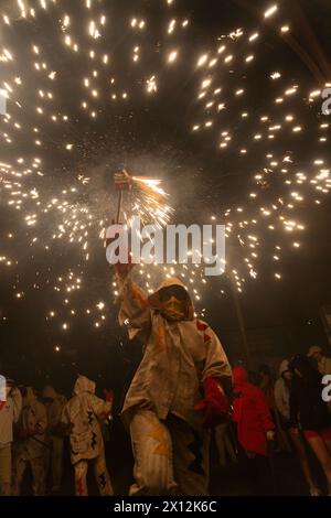Ein Rundgang durch Passeig de Gràcia, Barcelona - Spanien Stockfoto