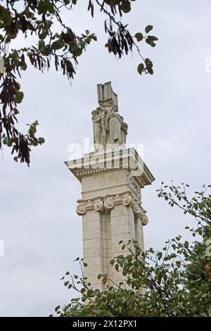 Monumento a la Constitucion de 1812 in Plaza de Espana, Cadiz Stockfoto