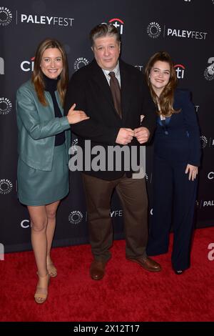 Zoe Perry, Lance Barber und Raegan Revord beim Screening der CBS TV-Serie 'Young Sheldon' auf dem 41. Paleyfest 2024 im Dolby Theatre. Los Angeles, 14.04.2024 Stockfoto