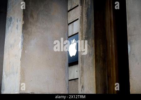 Apple Store, Glasgow, Schottland, Großbritannien Stockfoto