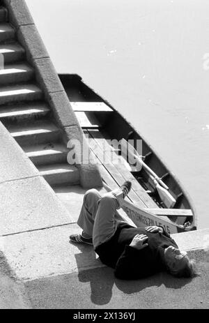 Sonniger Herbst in Wien am 7. Oktober 1990, Tag der Bundestagswahl. - 19901007 PD0084 - Rechteinfo: Rights Managed (RM) Stockfoto