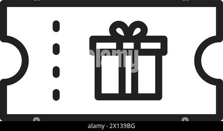 Vektorbild für Ticketsymbol. Geeignet für mobile Anwendungen, Webanwendungen und Printmedien. Stock Vektor