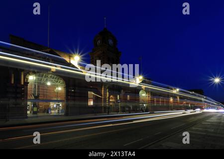 Das Bahnhofsgebäude von Nottingham; Stadtzentrum von Nottingham; Nottinghamshire; England; Großbritannien Stockfoto