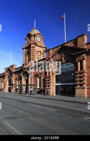 Das Bahnhofsgebäude von Nottingham; Stadtzentrum von Nottingham; Nottinghamshire; England; Großbritannien Stockfoto