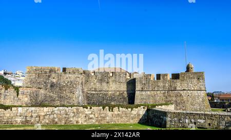 Fort von Sao Joao Baptista oder Saint John the Baptist, Porto, Portugal Stockfoto