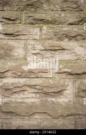 Alte Mauer. Stockfoto
