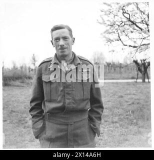 PERSÖNLICHKEITEN der 8. ARMEE - Generalmajor R.J. Arbuthnott, CBE., DSO., MC., Kommandeur 78 (br) Division British Army Stockfoto