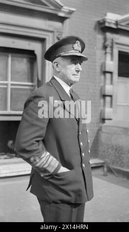 DER VERSTORBENE ADMIRAL DER FLOTTE, DER FIRST SEA LORD, SIR ALFRED DUDLEY PICKMAN POUND, GCB, GCVO. - , Stockfoto