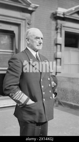 DER VERSTORBENE ADMIRAL DER FLOTTE, DER FIRST SEA LORD, SIR ALFRED DUDLEY PICKMAN POUND, GCB, GCVO. - , Stockfoto