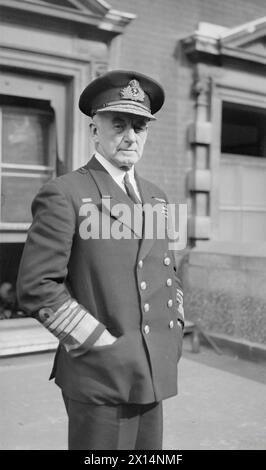 DER VERSTORBENE ADMIRAL DER FLOTTE, DER FIRST SEA LORD, SIR ALFRED DUDLEY PICKMAN POUND, GCB, GCVO. - , Stockfoto