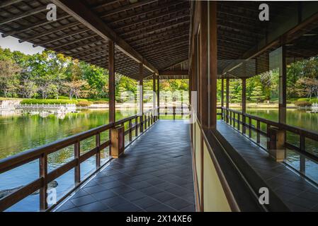 Japanischer Garten des Daisen Parks in Sakai City, Osaka, Japan Stockfoto