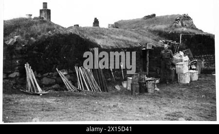 DIE BRITISCHE ARMEE IN GROSSBRITANNIEN 1939-1945 - britische Armee Stockfoto