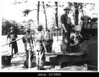 DIE BRITISCHE ARMEE IN GROSSBRITANNIEN 1939-1945 - britische Armee Stockfoto