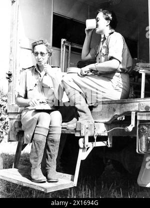 Operationen, Ausbildung und personelle Aktivitäten der Royal Air Force in Großbritannien zwischen 1940 und 1945. Stockfoto
