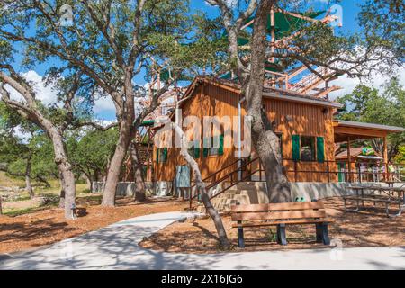 Natürliche Brücke Höhlen in Zentral-Texas in der Nähe von San Antonio. Stockfoto