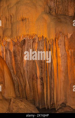 Natürliche Brücke Höhlen in Zentral-Texas in der Nähe von San Antonio. Stockfoto