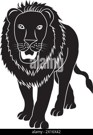 Löwensymbol Vektor Illustration Symbol Design Stock Vektor