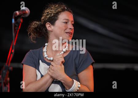 Kate Rusby auf dem Guilfest 2011 Stockfoto