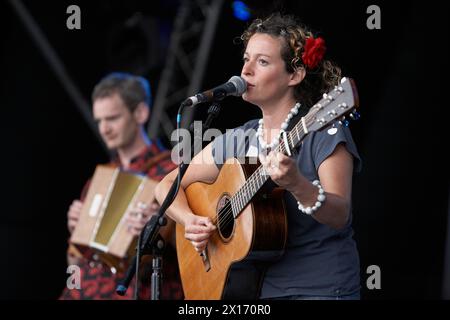 Kate Rusby auf dem Guilfest 2011 Stockfoto