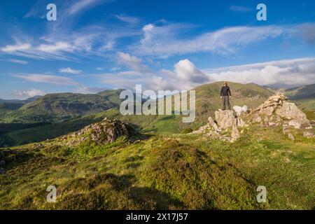 Glenridding Dodd, Ullswater, Lake District Stockfoto