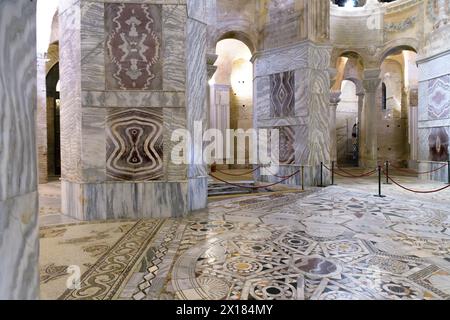 Basilika San Vitale in Ravenna, Italien. Stockfoto