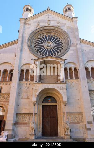 Kathedrale von Modena (Duomo di Modena). Römisch-katholische Kathedrale in Modena, Italien Stockfoto