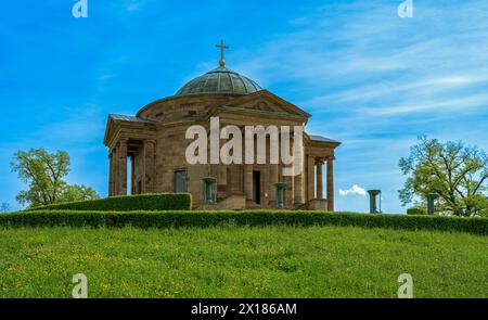 Mausoleum oder Grabkapelle auf dem Württemberg, Grabstätte von Königin Katharina und König Wilhelm I. von Württemberg, Rotenberg, Stuttgart, Baden-Wu Stockfoto