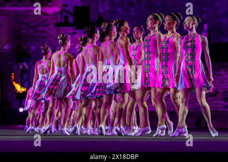 Die Royal Edinburgh Military Tattoo Highland Dancers Stockfoto