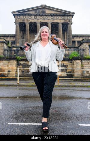 Amanda Forsyth, National Centre for Music, Edinburgh Stockfoto