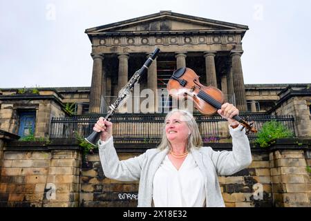 Amanda Forsyth, National Centre for Music, Edinburgh Stockfoto