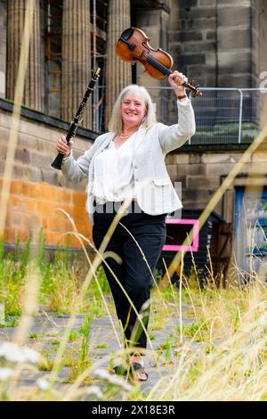 Amanda Forsyth, National Centre for Music, Edinburgh Stockfoto