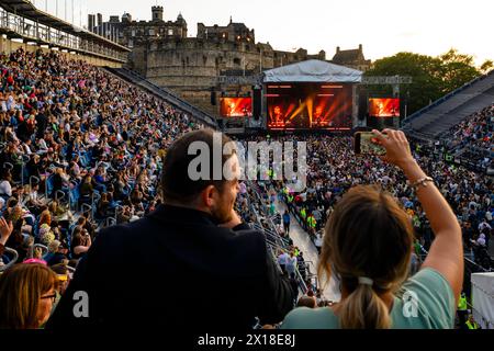 Edinburgh Castle Konzerte, Dermot Kennedy Stockfoto