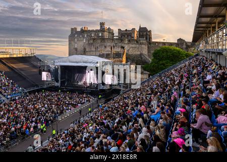 Edinburgh Castle Konzerte, Dermot Kennedy Stockfoto