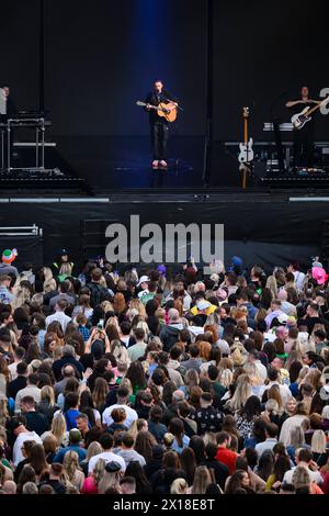 Edinburgh Castle Konzerte, Dermot Kennedy Stockfoto