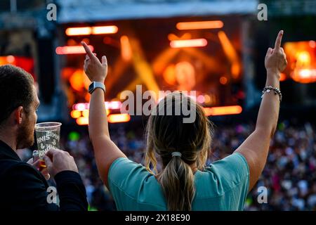 Edinburgh Castle Konzerte, Dermot Kennedy Stockfoto